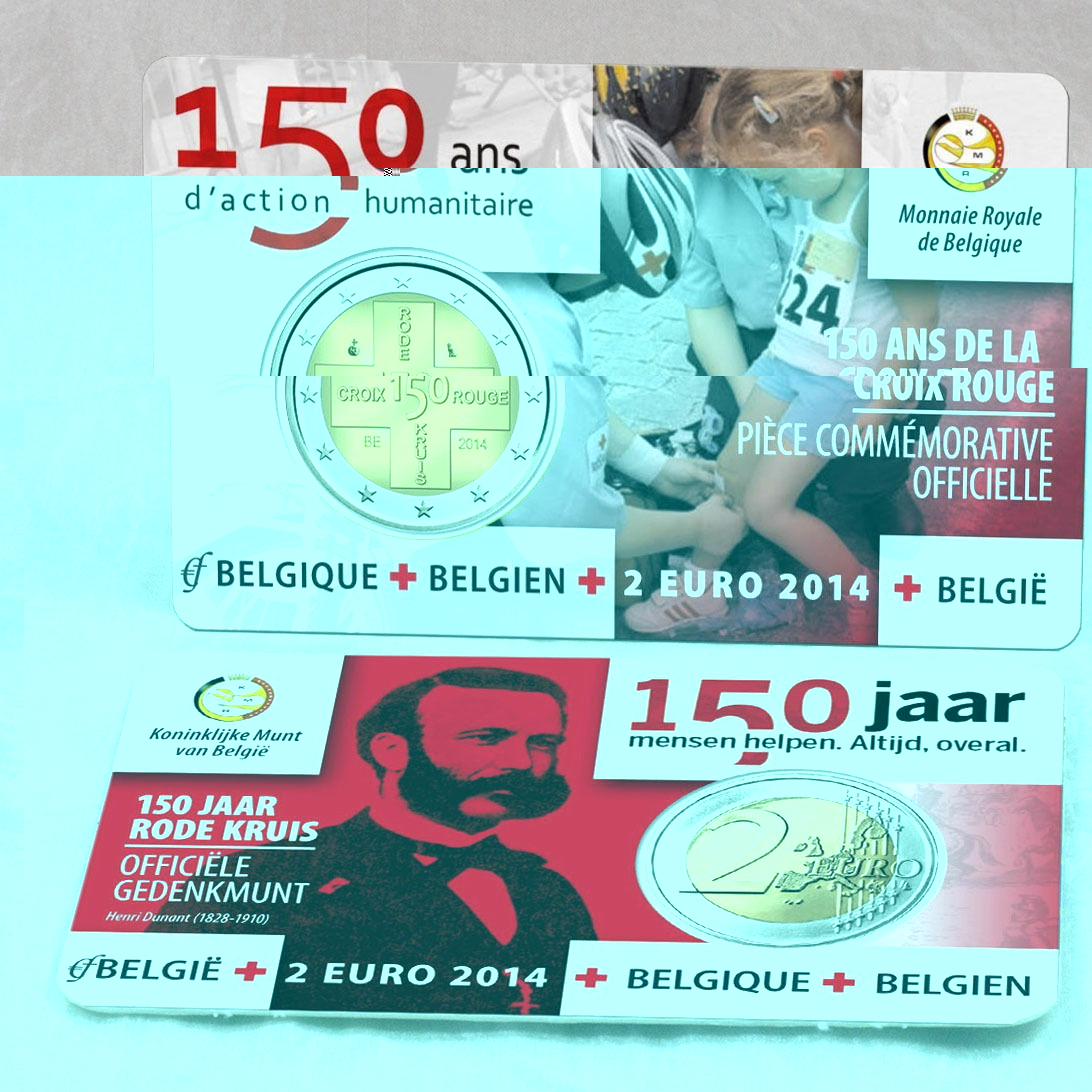 Belgium 2€ CC 2014 Red Cross